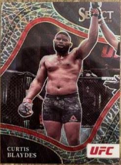 Curtis Blaydes 2022 Panini Select UFC Octagonside #258 Elephant