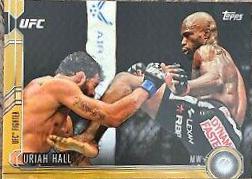 Uriah Hall 2015 Topps UFC Chronicles Base #188 Gold