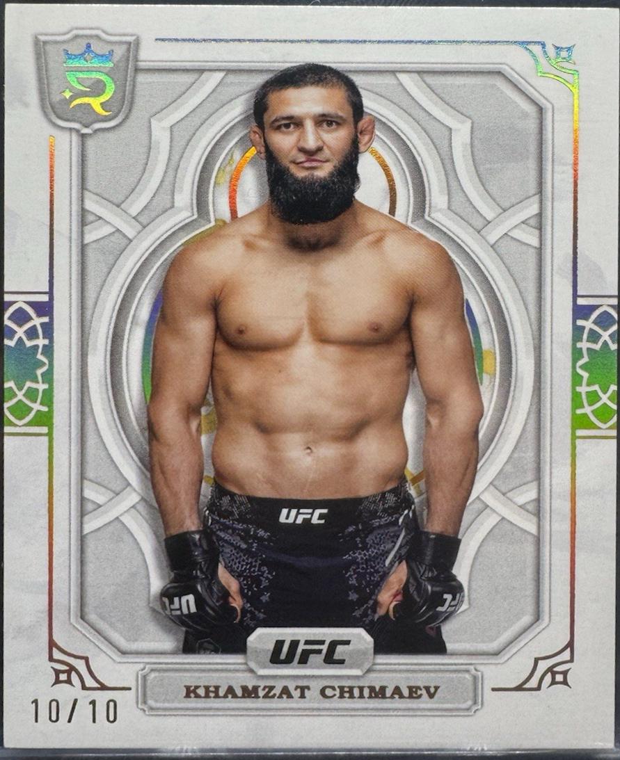 Khamzat Chimaev 2024 Topps Royalty UFC Base #88 Gold