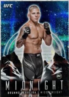 Brunno Ferreira 2024 Topps Midnight UFC Base #95 Moon Beam