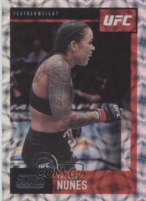 Amanda Nunes 2021 Panini Chronicles UFC Base Score #97 Asia