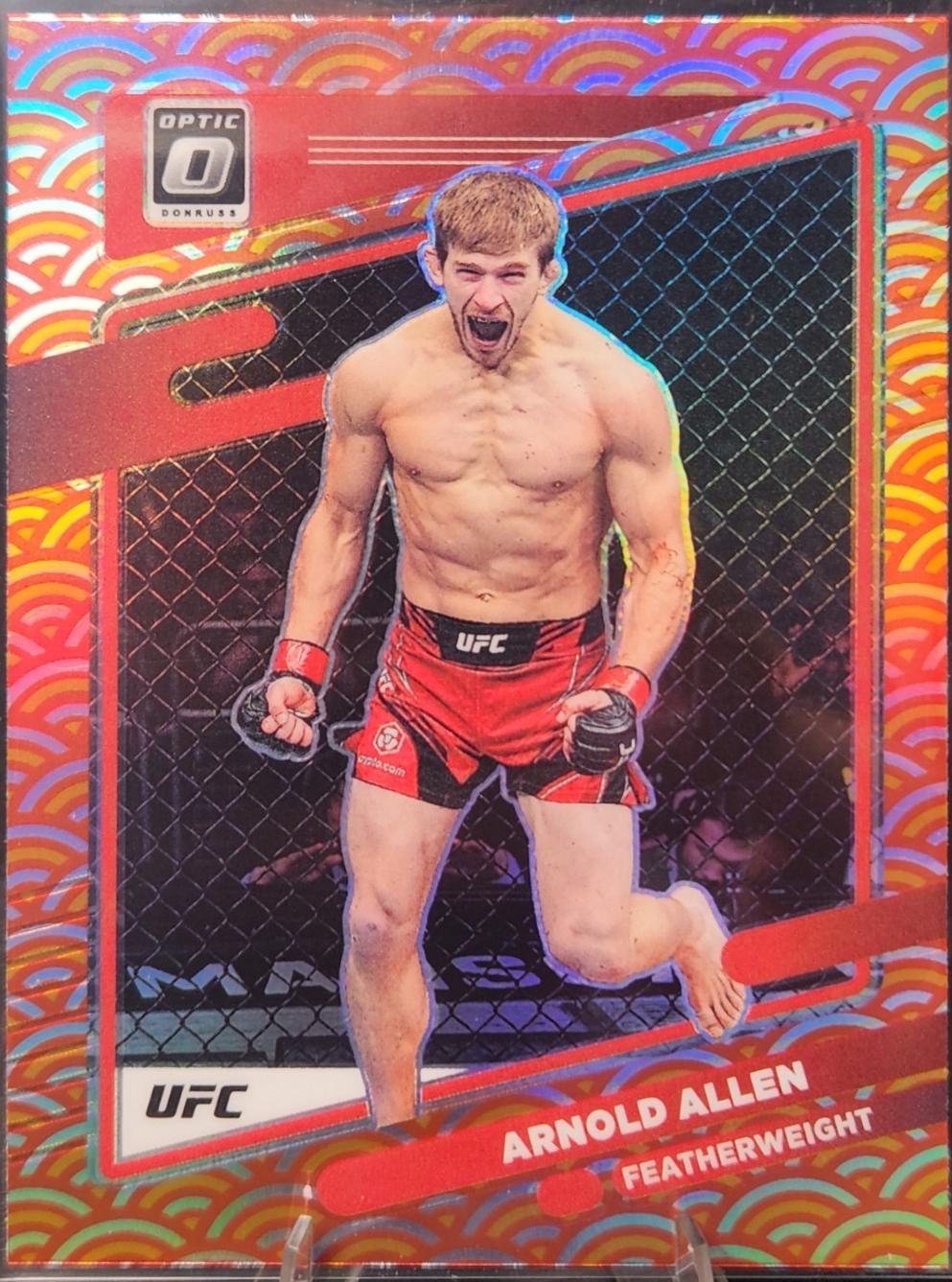 Arnold Allen 2022 Panini Donruss Optic UFC Base #53 Photon
