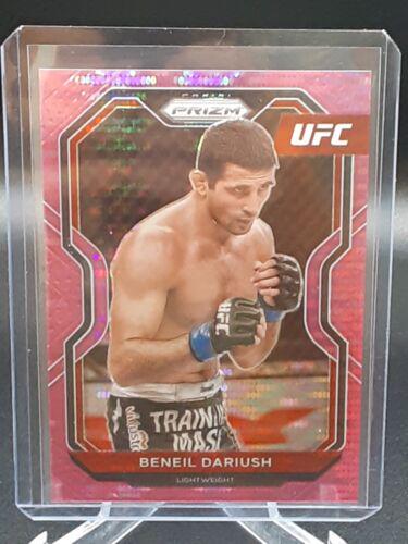 Beneil Dariush 2021 Panini Prizm UFC Base #28 Pink Pulsar