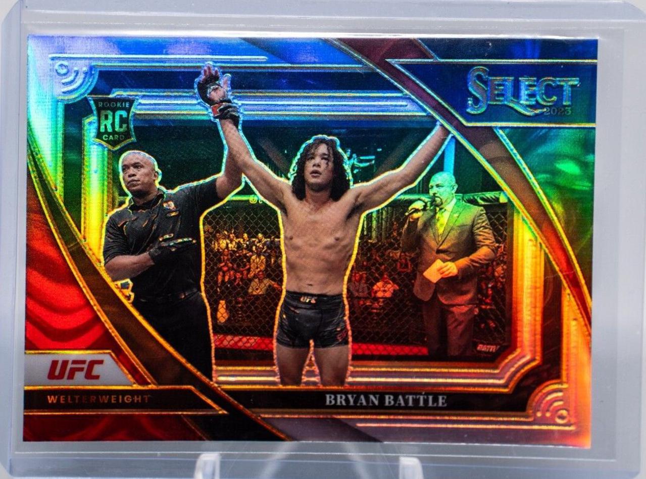 Bryan Battle 2023 Panini Select UFC Mezzanine #349 Silver