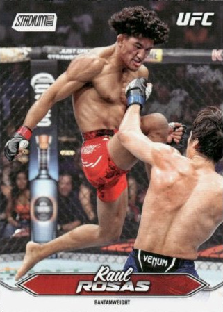 Raul Rosas 2025 Topps Stadium Club UFC Base #38 Rainbow
