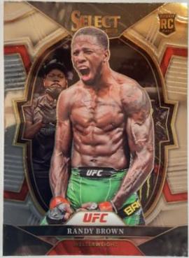 Randy Brown 2023 Panini Select UFC Concourse #81 Black