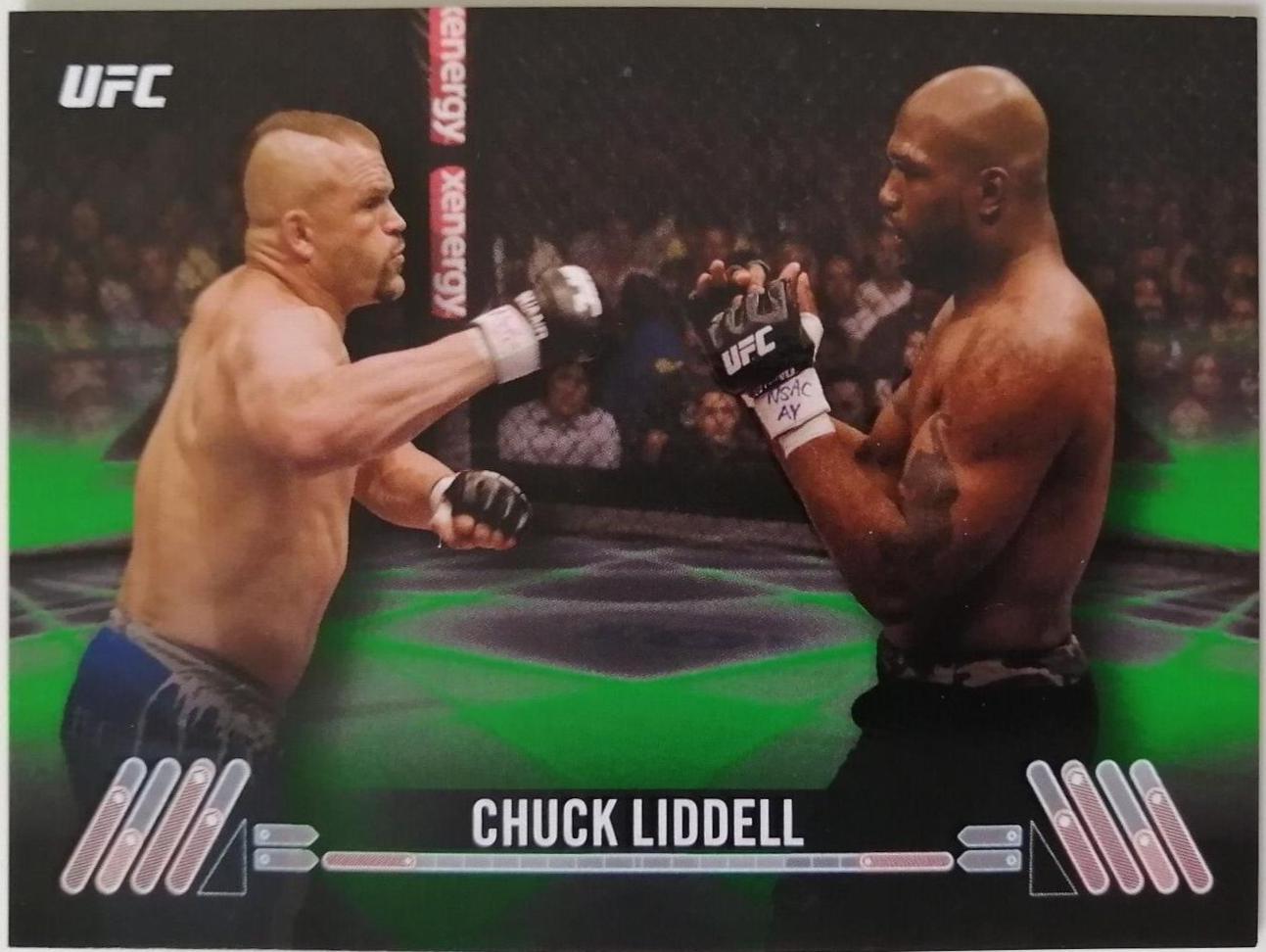 Chuck Liddell 2017 Topps UFC Knockout Base #10 Green