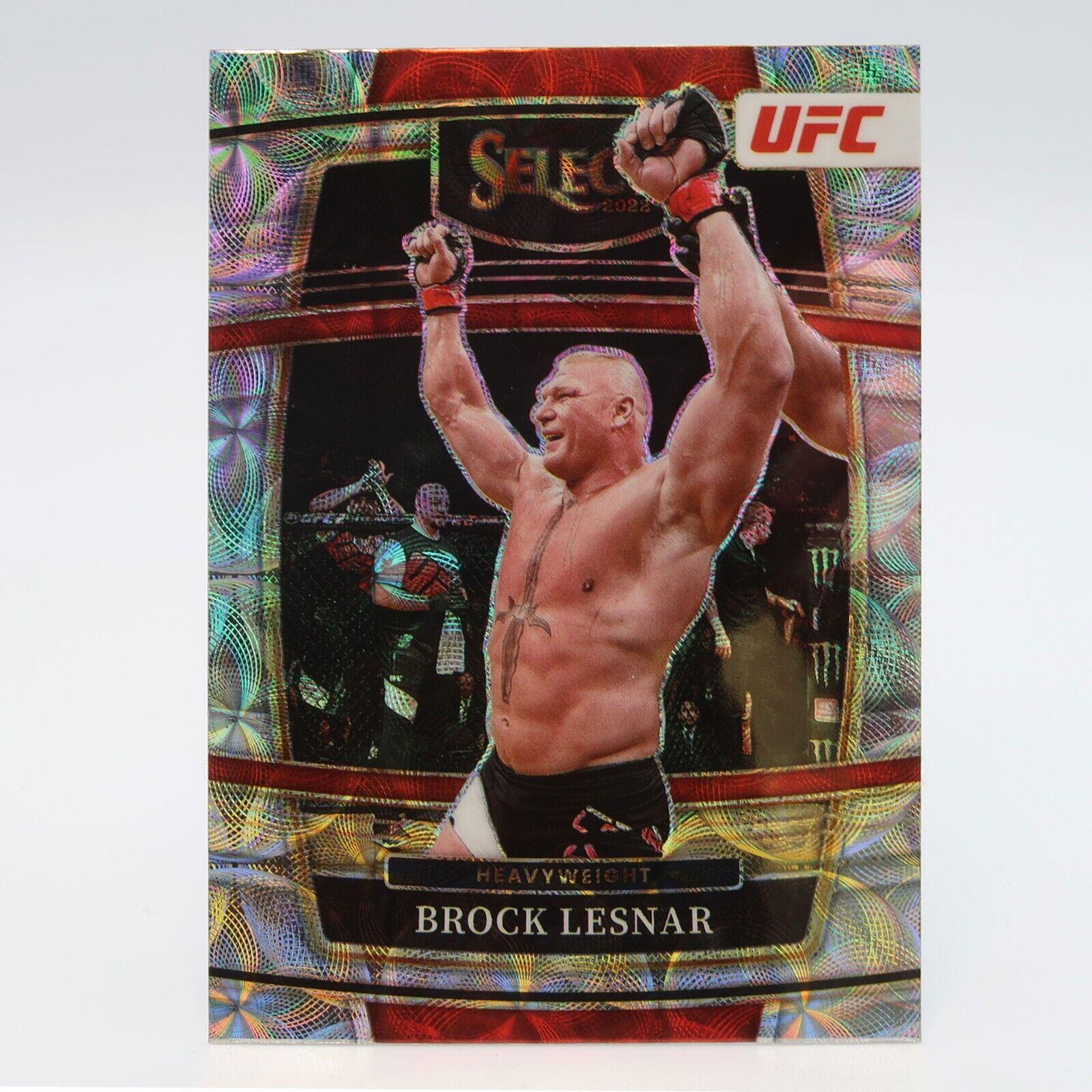 Brock Lesnar 2022 Panini Select UFC Concourse #100 Scope