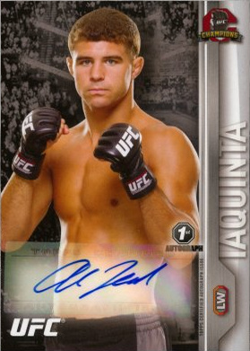 Al Iaquinta 2015 Topps UFC Champions Autographs #FA-AI Platinum