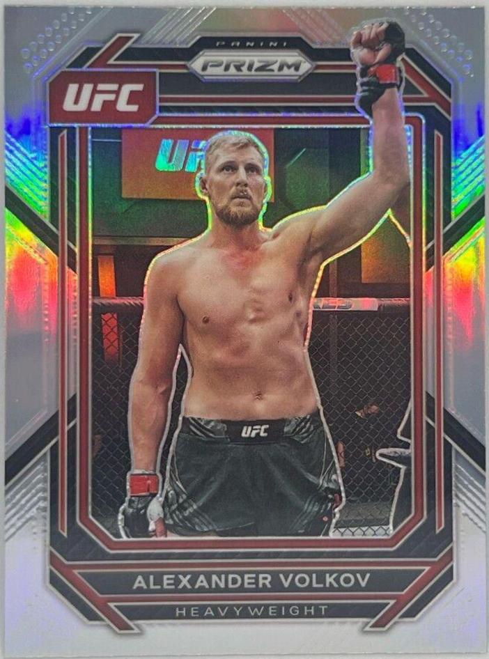 Alexander Volkov 2023 Panini Prizm UFC Base #131 Silver