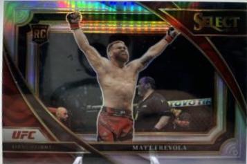 Matt Frevola 2023 Panini Select UFC Mezzanine #308 Black Blue