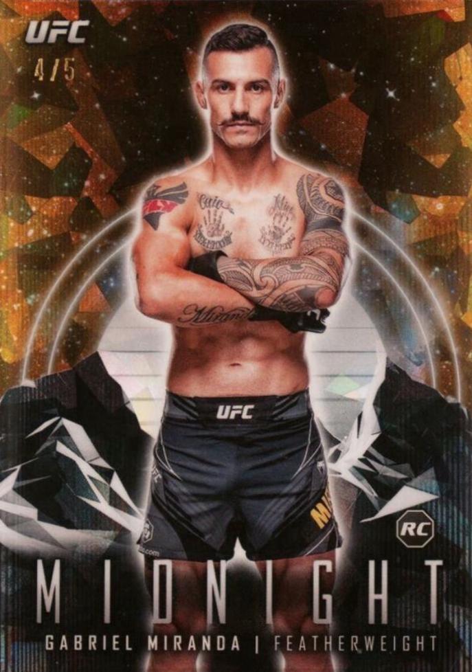 Gabriel Miranda 2024 Topps Midnight UFC Base #43 Daybreak