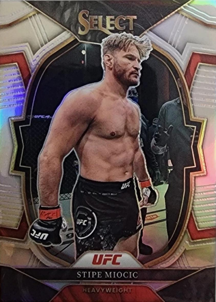 Stipe Miocic 2023 Panini Select UFC Concourse #43 Silver