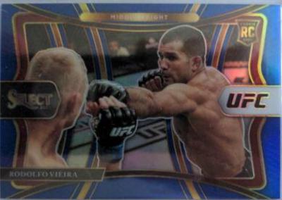 Rodolfo Vieira 2021 Panini Select UFC Premier Level #188 Silver