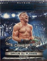 Dricus Du Plessis 2024 Topps Knockout UFC Action (Lights, Camera, Action) #ACT-4 Blue