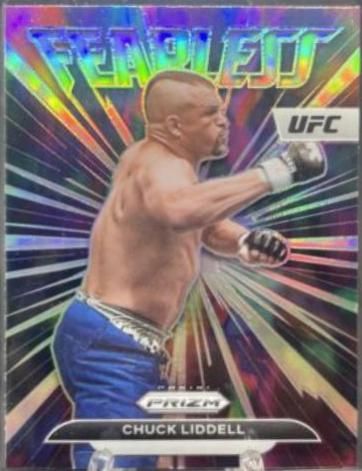 Chuck Liddell 2023 Panini Prizm UFC Fearless #4 Silver