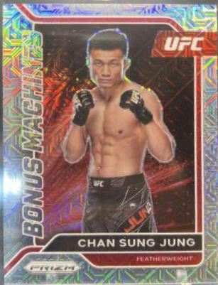 Chan Sung Jung 2022 Panini Prizm UFC Bonus Machines #6 Mojo