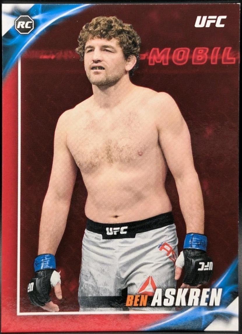 Ben Askren 2019 Topps UFC Knockout Base #66 Red