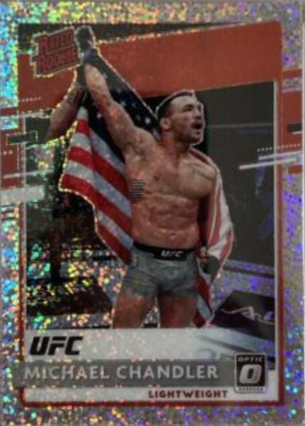 Michael Chandler 2021 Panini Chronicles UFC Base Optic Rated Rookies #220 White Sparkle