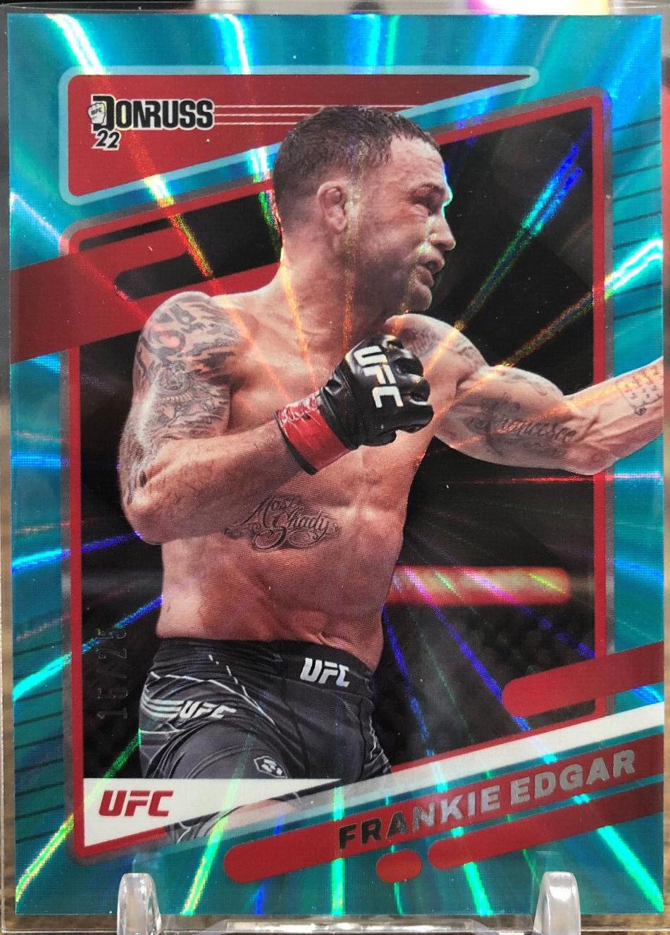 Frankie Edgar 2022 Panini Donruss UFC Base #49 Teal