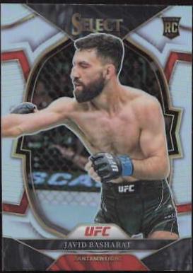 Javid Basharat 2023 Panini Select UFC Concourse #26 Silver