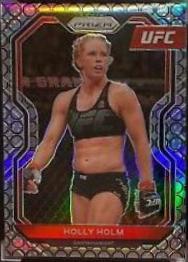 Holly Holm 2021 Panini Prizm UFC Base #4 Octagon