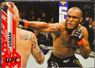 Kamaru Usman 2020 Topps UFC Base #50 Independence Day