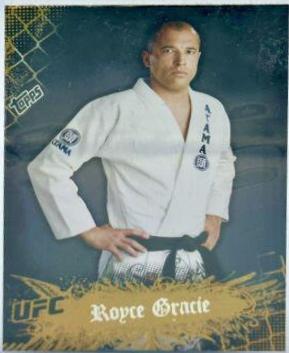 Royce Gracie 2010 Topps UFC Main Event Base #1 Gold