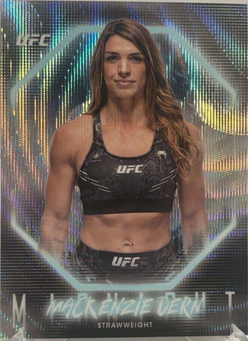 Mackenzie Dern 2025 Topps Midnight UFC Base #58 Zodiac