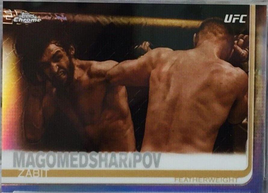 Zabit Magomedsharipov 2019 Topps Chrome UFC Base #18 Sepia