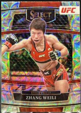 Zhang Weili 2022 Panini Select UFC Concourse #9 Scope