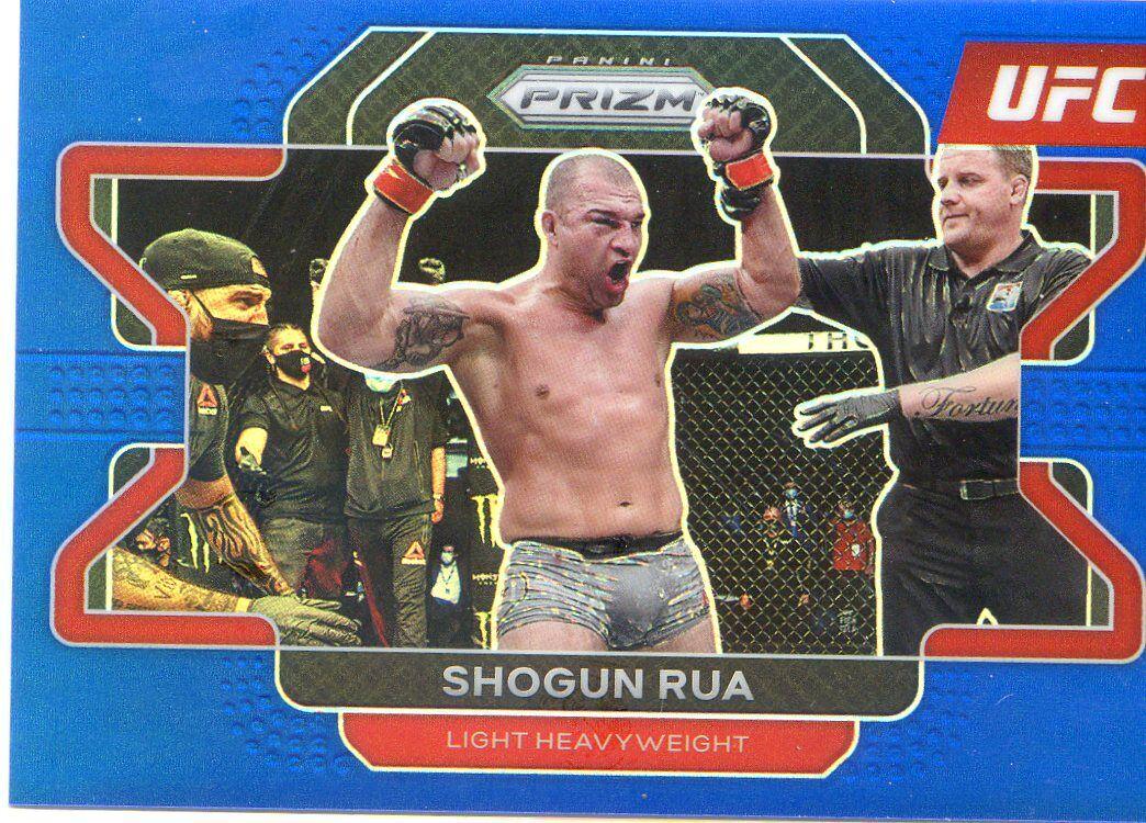 Mauricio Rua 2022 Panini Prizm UFC Base #86 Blue