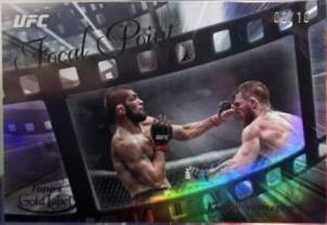 Khabib Nurmagomedov 2024 Topps Gold Label UFC Focal Point #FP-25 Black