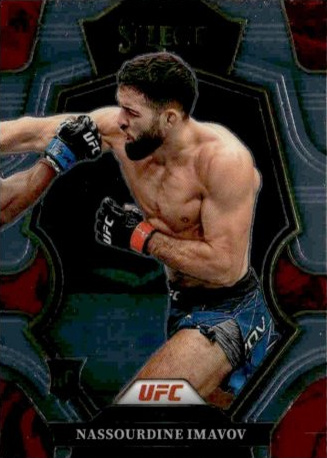 Nassourdine Imavov 2023 Panini Select UFC Premier Level #197 Tri Color