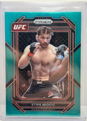 Stipe Miocic 2023 Panini Prizm UFC Base #196 Teal
