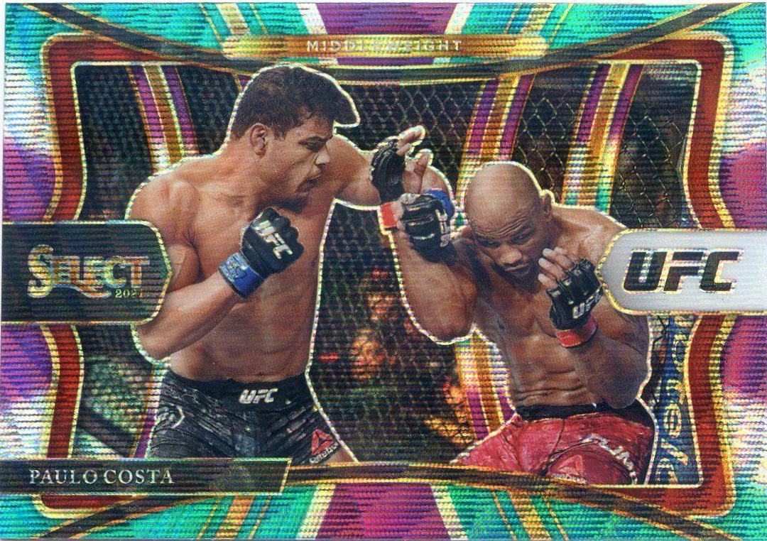 Paulo Costa 2021 Panini Select UFC Premier Level #184 Tri Color