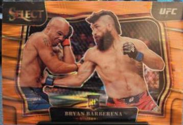 Bryan Barberena 2023 Panini Select UFC Octagonside #294 Orange Flash