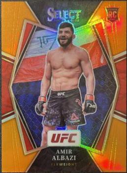 Amir Albazi 2022 Panini Select UFC Premier Level #139 Orange