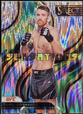 Cory Sandhagen 2023 Panini Select UFC Sensations #7 Silver