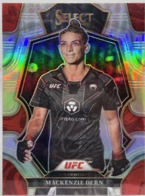 Mackenzie Dern 2023 Panini Select UFC Premier Level #146 Tiger