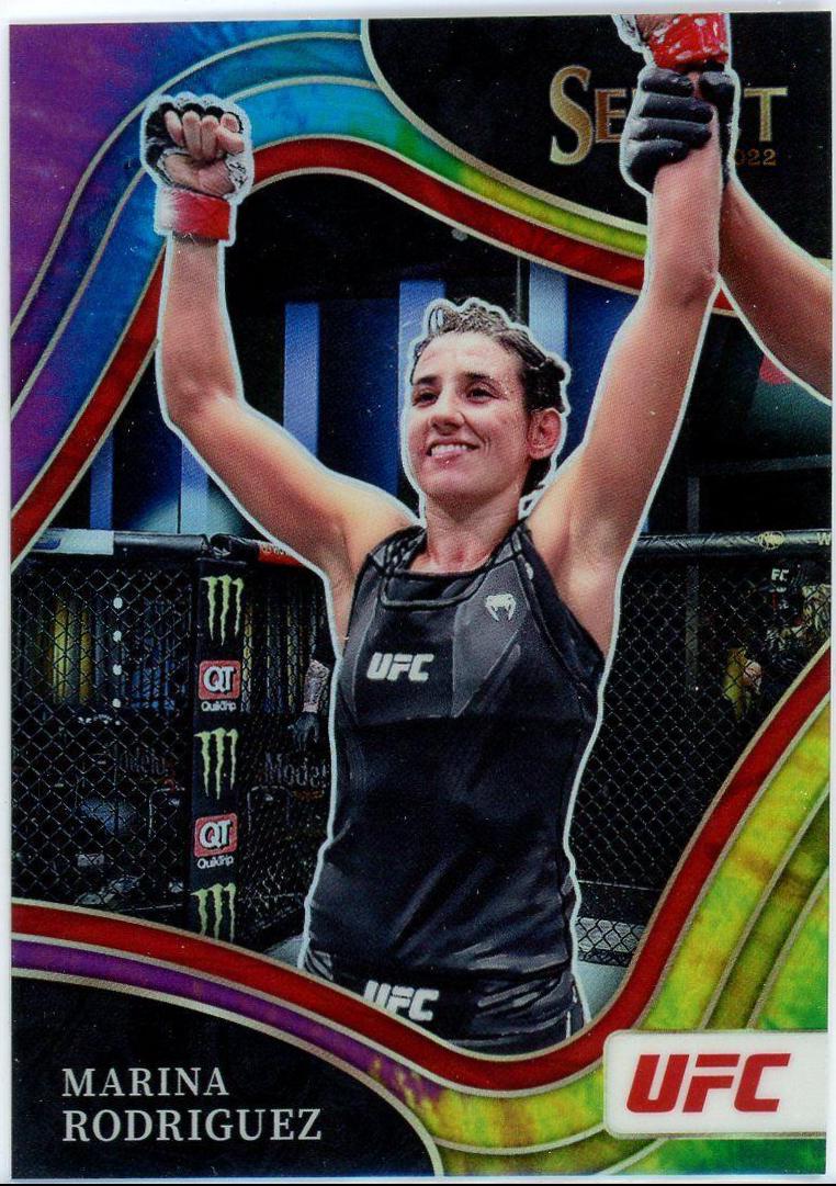 Marina Rodriguez 2022 Panini Select UFC Mezzanine #325 Black