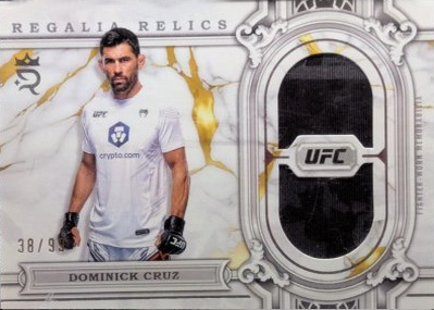 Dominick Cruz 2024 Topps Royalty UFC Regalia Relics #RAR-3 Platinum