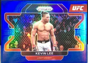 Kevin Lee 2022 Panini Prizm UFC Base #84 Blue
