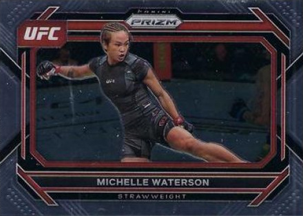 Michelle Waterson-Gomez 2023 Panini Prizm UFC Base #9 Black
