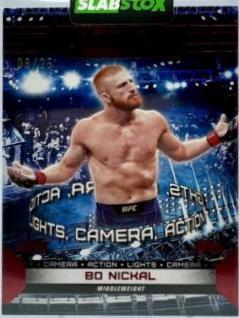Bo Nickal 2024 Topps Knockout UFC Action (Lights, Camera, Action) #ACT-5 Red