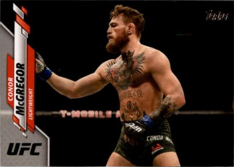 Conor McGregor 2020 Topps UFC Base #34 Red