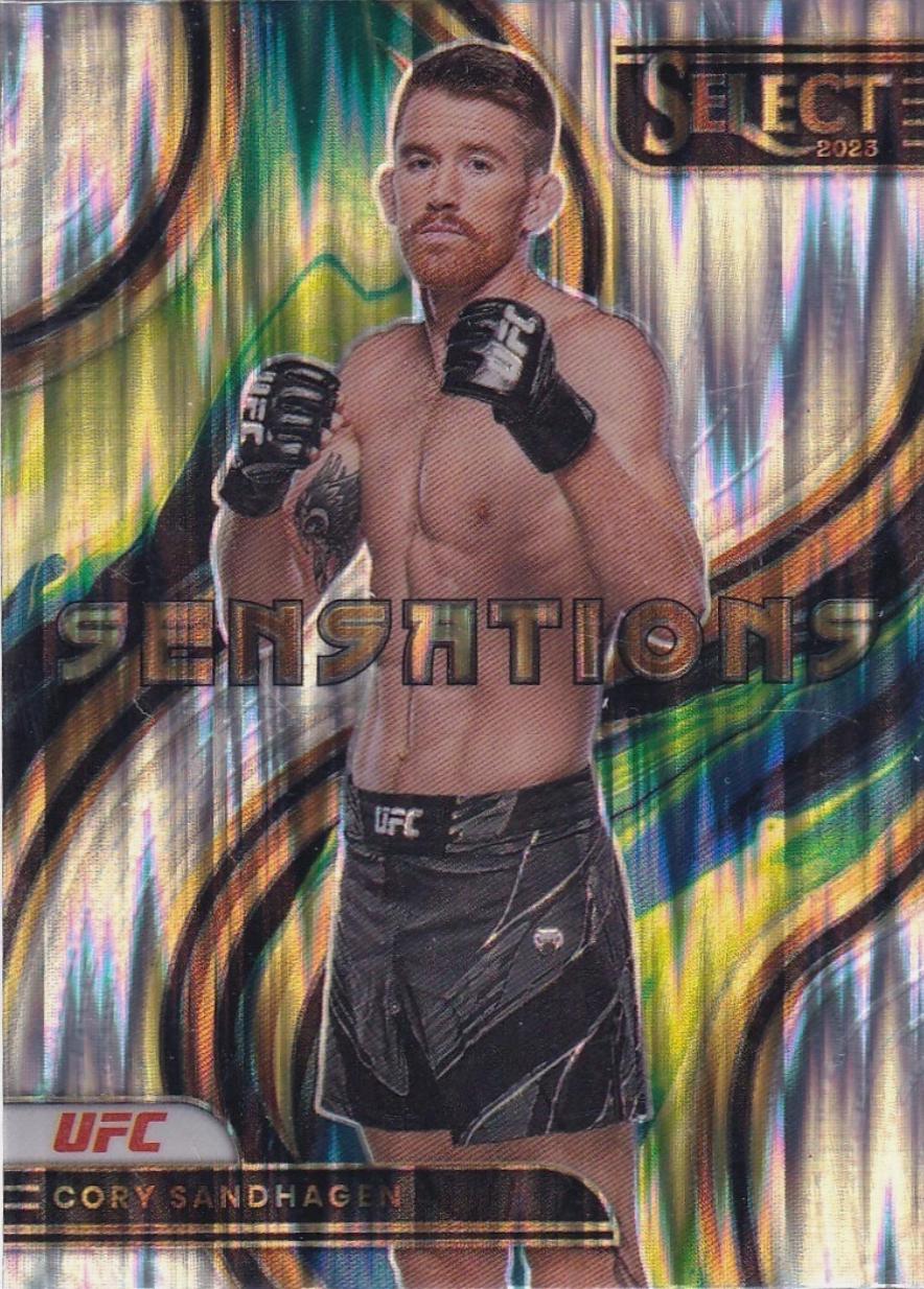 Cory Sandhagen 2023 Panini Select UFC Sensations #7 Flash
