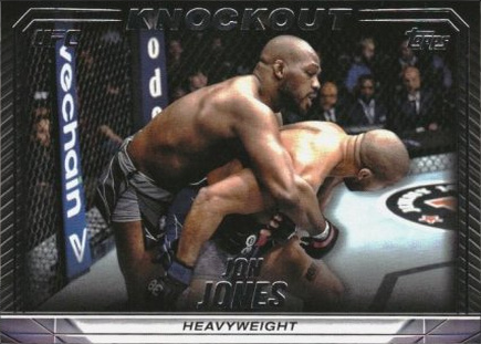 Jon Jones 2024 Topps Knockout UFC Base #66 Black