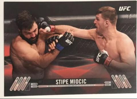 Stipe Miocic 2017 Topps UFC Knockout Base #27 Red