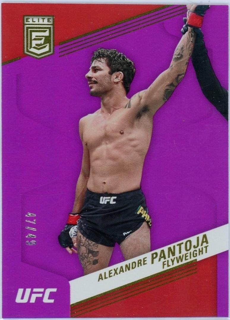 Alexandre Pantoja 2023 Panini Chronicles UFC Base Elite #246 Purple